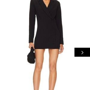 superdown armida button blazer dress